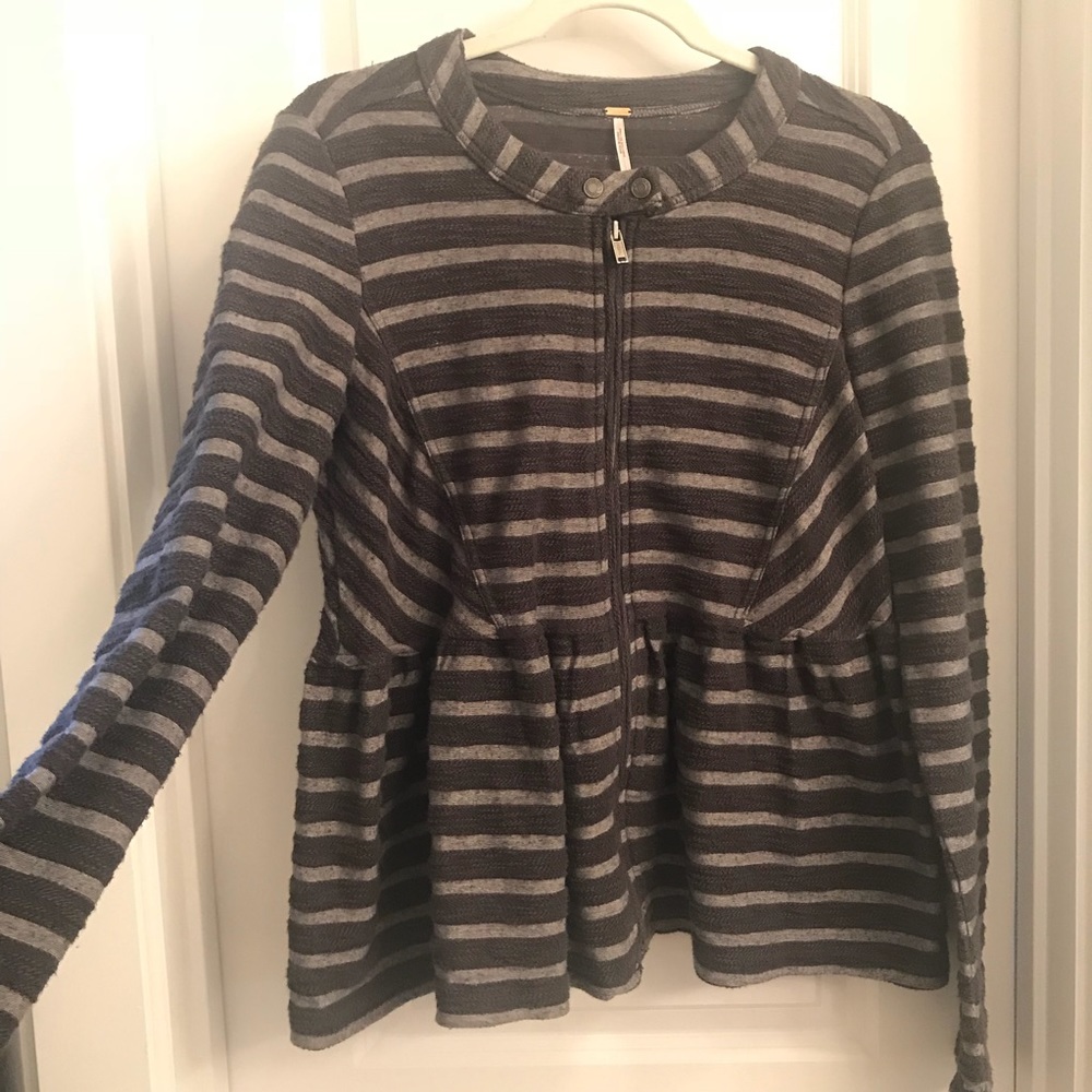 Free People peplum jacket